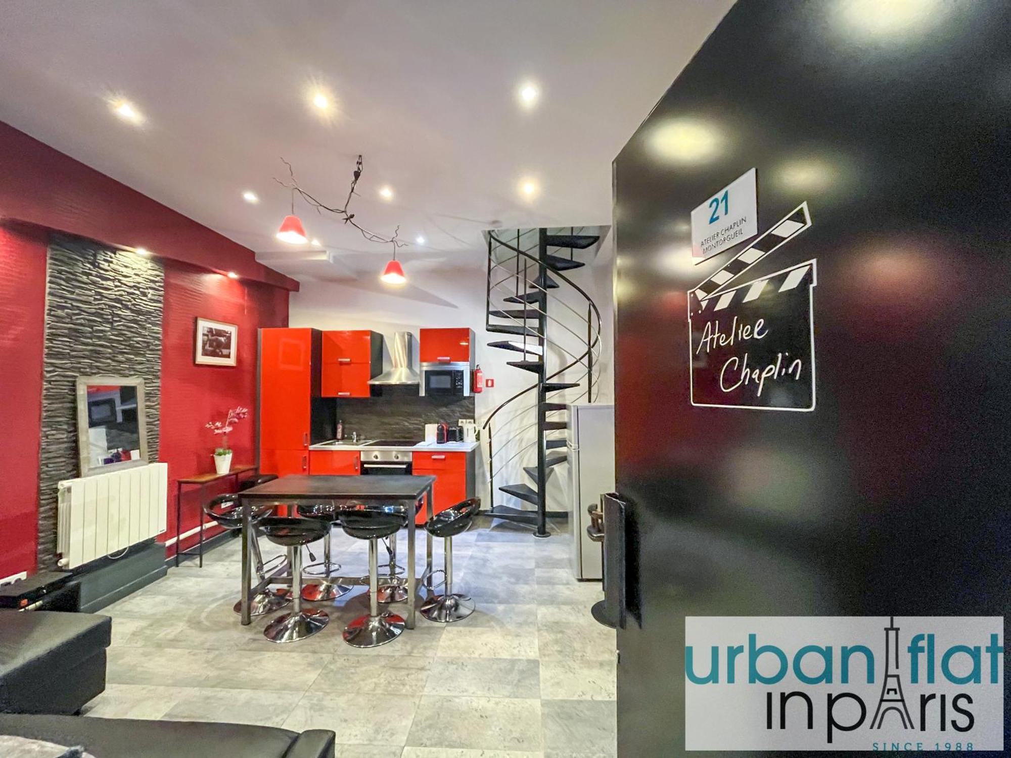 21 Atelier Chaplin Montorgueil Apartamento